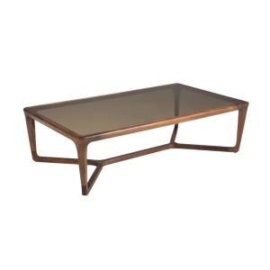 Masuta de cafea design LUX Smoked brown - Img 3