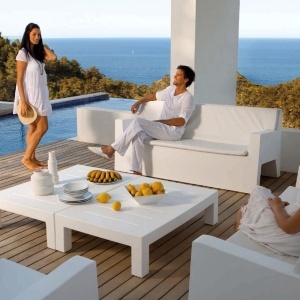 Masuta de cafea exterior / interior design modern premium JUT COFFEE TABLE 44403 Vondom - Img 4
