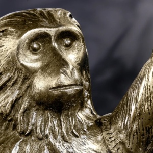 Masuta laterala design unic WILDLIFE MONKEY 55cm - Img 2