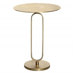 Masuta laterala din aluminiu Elegance 60cm auriu - Img 4