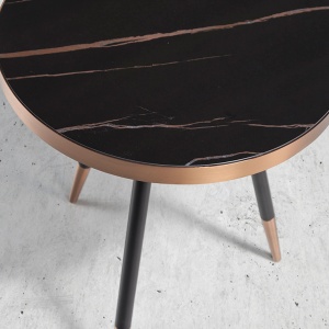 Masuta laterala eleganta design LUX Marble, 46cm - Img 3