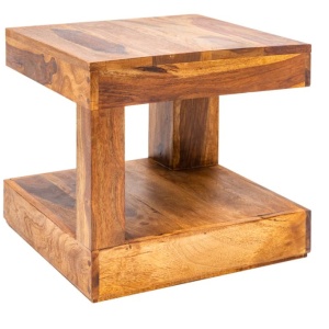 Masuta Living din lemn de trandafir Giant S 45cm Sheesham A-37459 VC