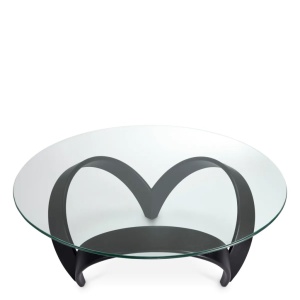 Masuta LUX design modern Soquel, negru - Img 2