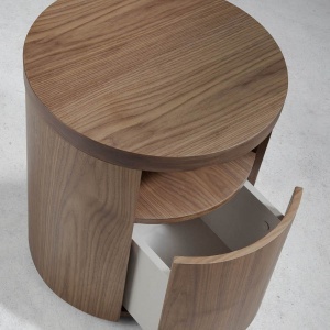 Masuta/ Noptiera eleganta design modern Dreams AC-LE313-NOGAL - Img 3