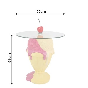 Masuta stil pop art modern SWEET SOCIETY Sundae 65cm - Img 4