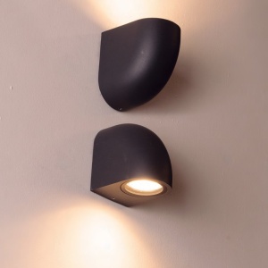 Mini aplica iluminat fatada exterior IP65 BALDY gri inchis - Img 5