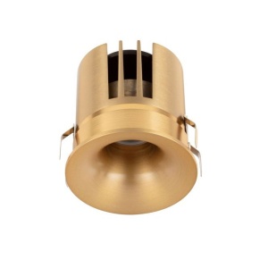 Mini Spot incastrabil LED 10W 3000K Sanco auriu