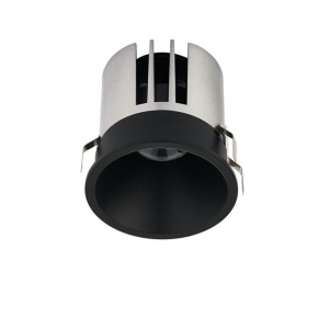Mini Spot incastrabil LED 10W 3000K Sanco negru