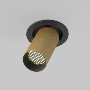 Mini Spot incastrabil rotativ retractabil Artisan auriu 227892 universul-luminii.ro