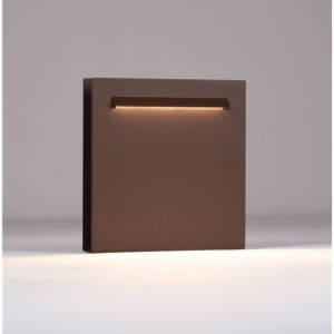 Mini Stalp de exterior LED 3000K, IP67 RECTO H-23cm corten - Img 8