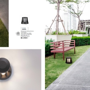 Mini stalp LED pentru iluminat exterior IP65 STARK 205992 universul-luminii.ro