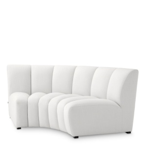 Modul canapea design LUX Lando corner, Avalon white