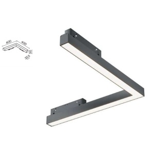 Modul LED, accesoriu pentru sina magnetica Exility, Basis Smart 24W CCT 225562 universul-luminii.ro