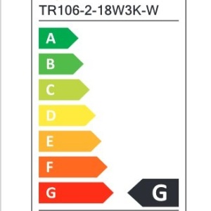 Modul LED, accesoriu pentru sina magnetica Exility, Parete Smart alb 18W 238702 universul-luminii.ro