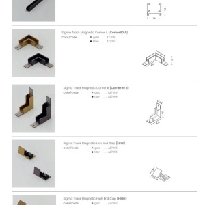 Modul magnetic Smart pentru sina magnetica SIGMA, CORA 8W CCT titan - Img 6