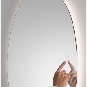 Oglinda cu iluminat LED pentru baie IP44 LORIN 60x85cm - Img 7