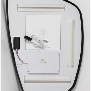 Oglinda cu iluminat LED pentru baie IP44 SINIA 55x80cm - Img 4