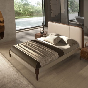 Oglinda de perete cu rama din lemn furniruit Organic walnut - Img 9