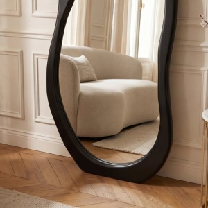 Oglinda de perete cu rama neagra ORGANIC 180cm - Img 3