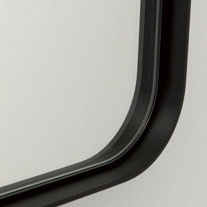 Oglinda decorativa design modern CARLO negru 152-76cm - Img 6