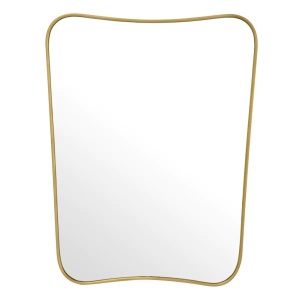 Oglinda design Lux cu rama din alama, Vivienne 59x76,5cm 111587 HZ