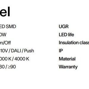 Panou LED PANEL 4000K CRI80 249728 IDL 189412 universul-luminii.ro