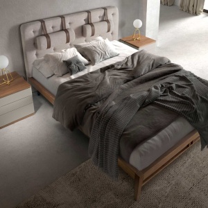 Pat dublu design modern Platin, 160x200cm - Img 7