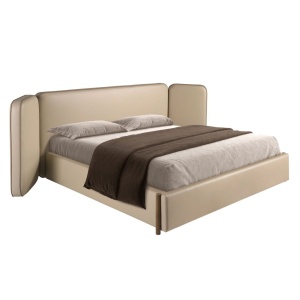 Pat dublu tapitat design LUX Mink 180x200cm
