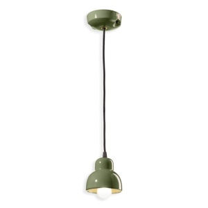 Pendul ceramic design italian realizat manual BERIMBAU Small - Img 7