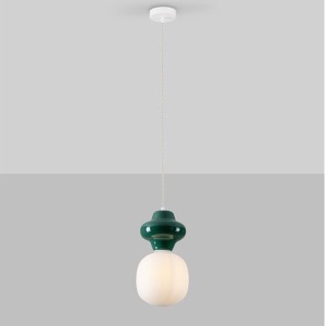 Pendul ceramic design modern CHIC verde 232402 universul-luminii.ro