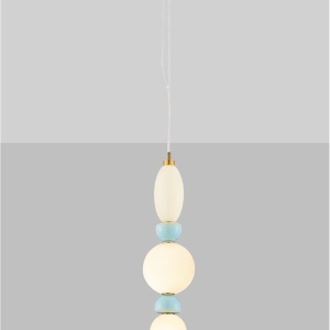 Pendul ceramic design modern LED CLEMENTINE 152202 universul-luminii.ro
