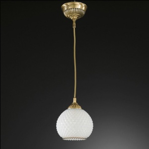 Pendul clasic design italian din alama, sticla 8400