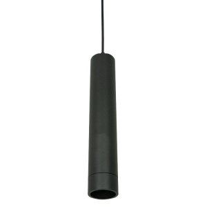Pendul cu Spot stil minimalist GU10 Tube negru