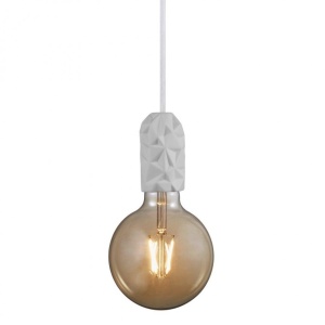 Pendul decorativ din portelan Hang alb 2010013001 NL