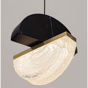 Pendul decorativ LED 2700K DORIN negru - Img 5