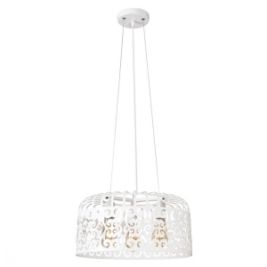 Pendul design clasic ALESSANDRA alb mat 2163 RX - Img 1