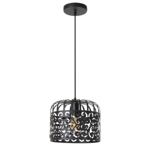 Pendul design clasic ALESSANDRA negru mat 2156 RX - Img 1