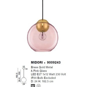 Pendul design decorativ modern MIDORI 122142 universul-luminii.ro