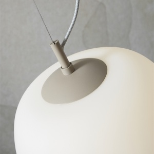 Pendul design decorativ Sapporo L sand/alb 224492 universul-luminii.ro