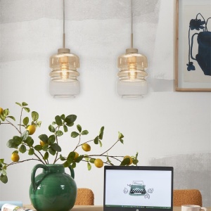 Pendul design decorativ Verona gradient/amber - Img 3