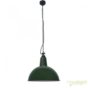 Pendul design Industrial Style 52cm LOU verde 62801