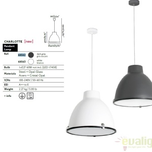Pendul design minimalist CHARLOTTE 68563 48552 universul-luminii.ro
