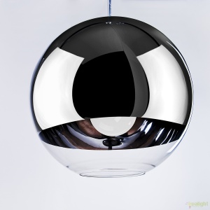 Pendul design modern 40cm Silver Ball 176492 universul-luminii.ro