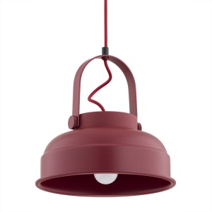 Pendul design modern Dakota rosu 124052 universul-luminii.ro