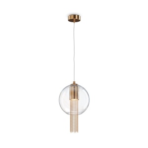 Pendul design modern Flusso bronz 20cm 119382 universul-luminii.ro
