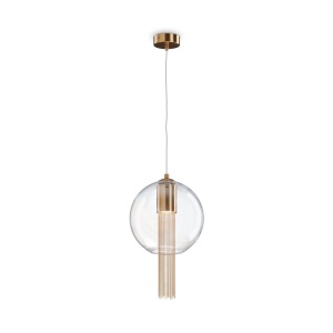 Pendul design modern Flusso bronz 23cm