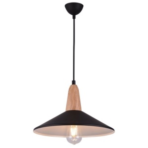 Pendul design modern Jabe negru mat - Img 1