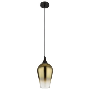 Pendul design modern LAVUS negru/auriu - Img 3
