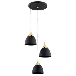 Pendul design modern MURANO negru