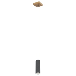 Pendul design modern ROBBY gri grafit 114302 universul-luminii.ro